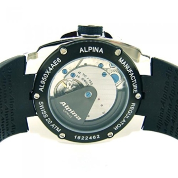 Alpina Herren Automatikuhr Manufacture Regulator AL-950LBB4AE6 - 2