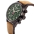 Alpina Herren Chronograph Quarz Uhr mit Leder Armband AL-372GR4FBS6 - 2