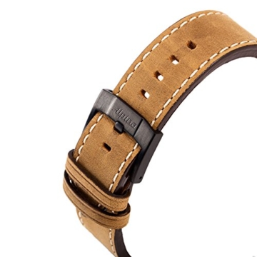 Alpina Herren Chronograph Quarz Uhr mit Leder Armband AL-372GR4FBS6 - 4