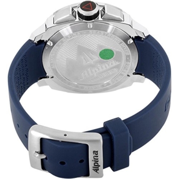 Alpina Herren Chronograph Quarz Uhr mit Leder Armband AL-372LBN4V6 - 3