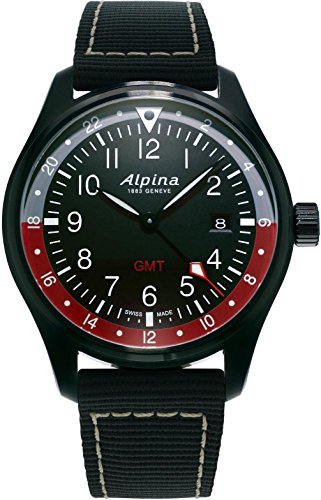 Alpina Schweizer Uhr Startimer Pilot GMT AL-247BR4FBS6 - 1