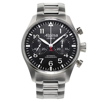 ALPINA STARTIMER Pilot Herren-Armbanduhr 44MM AUTOMATIK AL-860B4S6B - 1