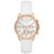 Armani Exchange Damen Chronograph Quarz Uhr mit Leder Armband AX4364 - 1