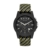 Armani Exchange Herren Chronograph Quarz Uhr mit Nylon Armband AX1334 - 1
