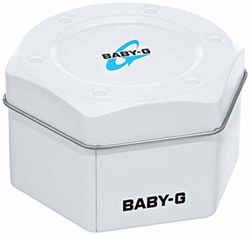 Baby-G Damen Analog-Digital Quarz Uhr mit Harz Armband BA-110CR-2AER - 6