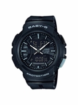 Baby-G Damen Analog-Digital Quarz Uhr mit Harz Armband BGA-240BC-1AER - 1