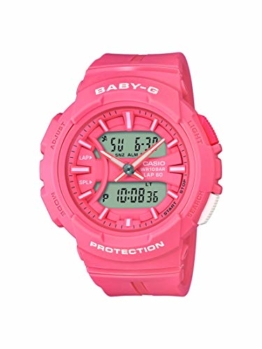 Baby-G Damen Analog-Digital Quarz Uhr mit Harz Armband BGA-240BC-4AER - 1