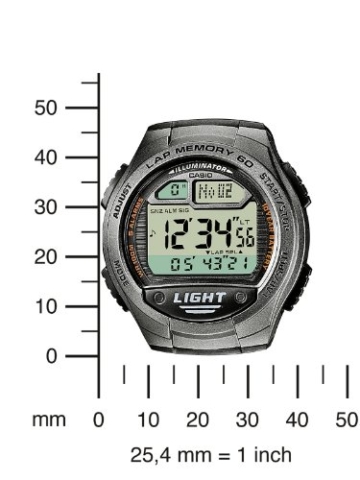 Casio Collection Unisex Armbanduhr W-734-1AVEF - 4