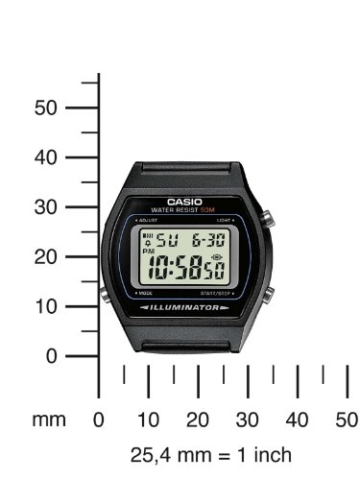 Casio Collection Unisex-Armbanduhr W2021AVEF - 4