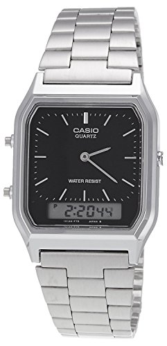 Casio Collection Unisex Retro Armbanduhr AQ-230A-1DMQYES - 1