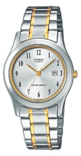 Casio Damen Analog Quarz mit Edelstahl Armbanduhr LTP 1264PG 7B - 1