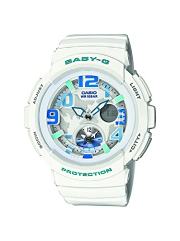 Casio Damen-Armbanduhr Analog - Digital Quarz Resin BGA-190-7BER - 1