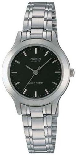 CASIO Damen-Armbanduhr Analog Quarz Edelstahl LTP-1128A-1A - 1