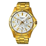 Casio Damen-Armbanduhr Chronograph Quarz Edelstahl SHE-3801GD-7AEF - 1
