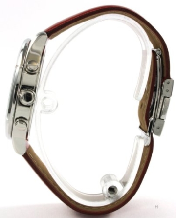 Casio Damen-Armbanduhr Chronograph Quarz Leder SHE-5020L-4AEF - 2