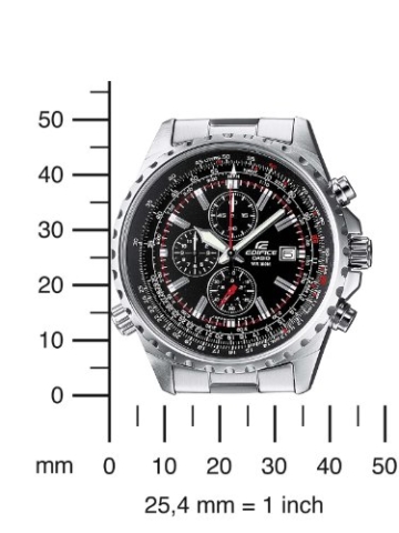 Casio Edifice Herren-Armbanduhr EF-527D-1AVEF - 4