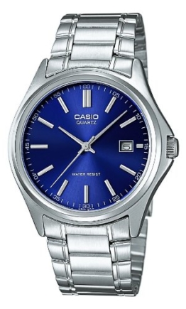 Casio Herren Analog Quarz mit Edelstahl Armbanduhr MTP1183PA2A - 1