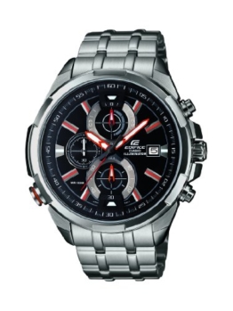 Casio Herren-Armbanduhr Edifice Chronograph Quarz Edelstahl EFR-536D-1A4VEF - 1