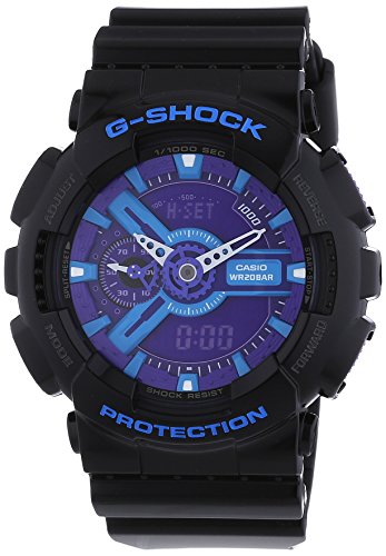 Casio Herren-Armbanduhr XL G-Shock Style Series Chronograph Quarz Resin GA-110HC-1AER - 1