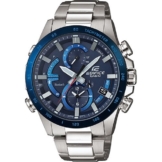 CASIO Herren Chronograph Quarz Uhr mit Edelstahl Armband EQB-900DB-2AER - 1