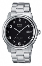 Casio Herren Uhr Analog Quarz mit Edelstahlarmband MTP-1221A-1AVEF - 1