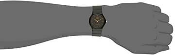 Casio MQ24–1E Herren-Armbanduhr, Schwarz, Kunstharz, Quarzuhr mit schwarzem Zifferblatt - 3