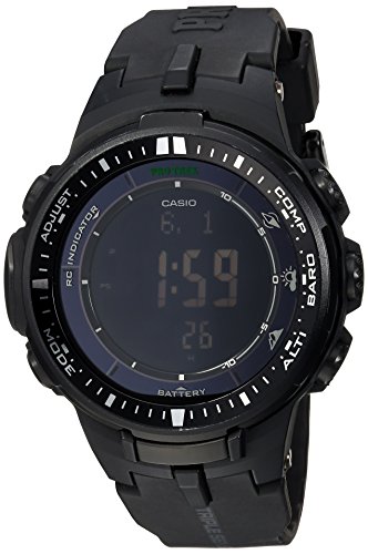 Casio PRW-3000-1ACR Protrek Herren-Sportuhr, Schwarz - 1