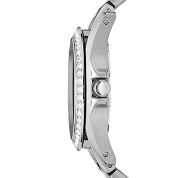 Fossil Damen Analog Quarz Uhr mit Edelstahl Armband ES3202 - 2