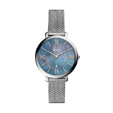 Fossil Damen Analog Quarz Uhr mit Edelstahl Armband ES4322 - 1