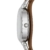 Fossil Damen analog Quarz Uhr mit Leder Armband ES3060 - 2