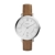 Fossil Damen Analog Quarz Uhr mit Leder Armband ES3708 - 1