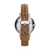 Fossil Damen Analog Quarz Uhr mit Leder Armband ES3708 - 3