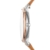 Fossil Damen Analog Quarz Uhr mit Leder Armband ES4274 - 2