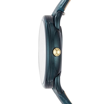 Fossil Damen Analog Quarz Uhr mit Leder Armband ES4423 - 2