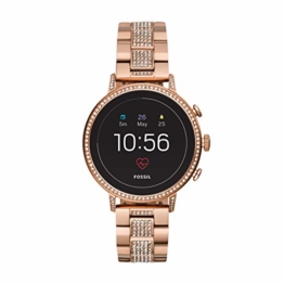 Fossil Damen Digital Smart Watch Armbanduhr mit Edelstahl Armband FTW6011 - 1