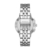 Fossil Damen Hybrid Smartwatch Q Gazer - Edelstahl - Silber – Elegante analoge Damenuhr mit vielen Smartfunktionen & bestückt mit glitzernden Steinchen – Für Android & iOS - 3