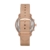 Fossil Damen Hybrid Smartwatch Q Tailor - Leder - Braun – Elegante analoge Damenuhr im Vintage Design mit vielen Smartfunktionen – Für Android & iOS - 3