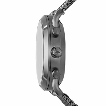 Fossil Herren Analog Quarz Smart Watch Armbanduhr mit Edelstahl Armband FTW1161 - 3