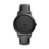 Fossil Herren Analog Quarz Smart Watch Armbanduhr mit Leder Armband FS5447 - 1