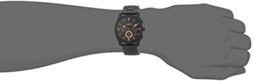 Fossil Herren analog Quarz Uhr mit Edelstahl Armband FS4682 - 5