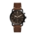 Fossil Herren Analog Quarz Uhr mit Leder Armband FS5403 - 1