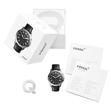 Fossil Herren Analog Quarz Uhr mit Leder Armband FTW1157 - 3