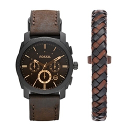 Fossil Herren-Uhren FS5251SET, Schwarz - 1