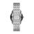 Fossil Tailor Damen Armbanduhr aus Edelstahl / Handgelenk Uhr inkl. Wochentags- & Datumsanzeige - wasserfestes, analoges Quarzuhrwerk mit Zeiger - 4