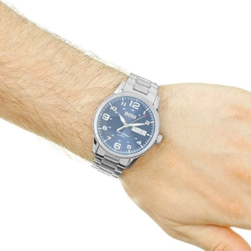 Hugo Boss Herren-Armbanduhr 1513329, Stahl/Blau - 3