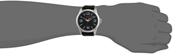 Hugo Boss Orange Paris Herren-Armbanduhr Quartz Analog mit schwarzem Silikon Armband 1513350 - 5