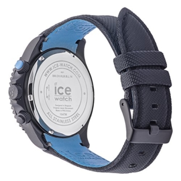 Ice-Watch - BMW Motorsport (steel) Black - Schwarze Herrenuhr mit Lederarmband - Chrono - 001119 (Large) - 4