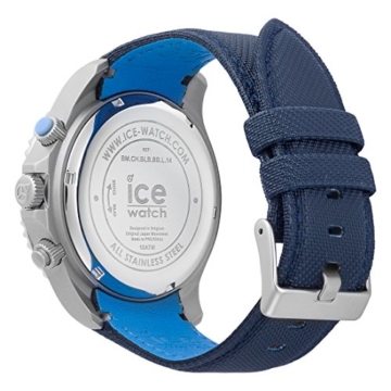 Ice-Watch - BMW Motorsport (steel) Dark & Light BE - Blaue Herrenuhr mit Lederarmband - 001125 (Extra Large) - 4