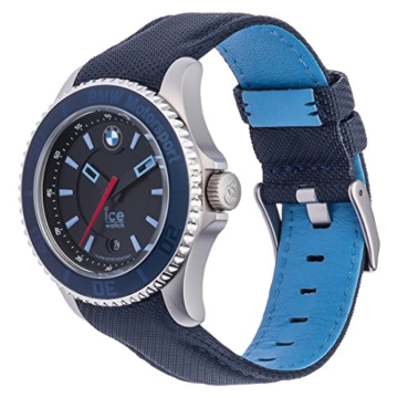 Ice-Watch - BMW Motorsport (steel) Dark & Light BE - Blaue Herrenuhr mit Lederarmband - 001113 (Medium) - 2