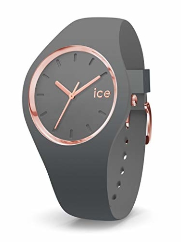 Ice Watch Damen Analog Quarz Uhr mit Silikon Armband 015336 - 1